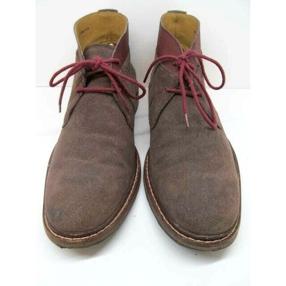 Cole Haan  Chukka  Ankle Boots Brown Leather Men’s Size 11 - Picture 6 of 11